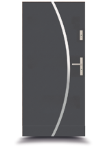 IG_02_10 drzwi do domu w kolorze Ciemny Antracyt