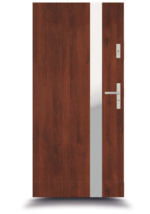 IG_02_13 drzwi wejściowe Mahoń