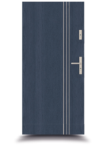 IG_02_5 drzwi do domu w kolorze Antracyt Drewnopodobny