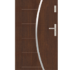 drzwi stalowe Ciemny Orzech