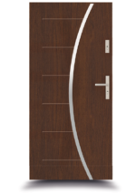 IT_05_1 drzwi stalowe Ciemny Orzech