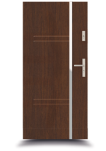 IT_22_1 drzwi wejściowe Ciemny Orzech